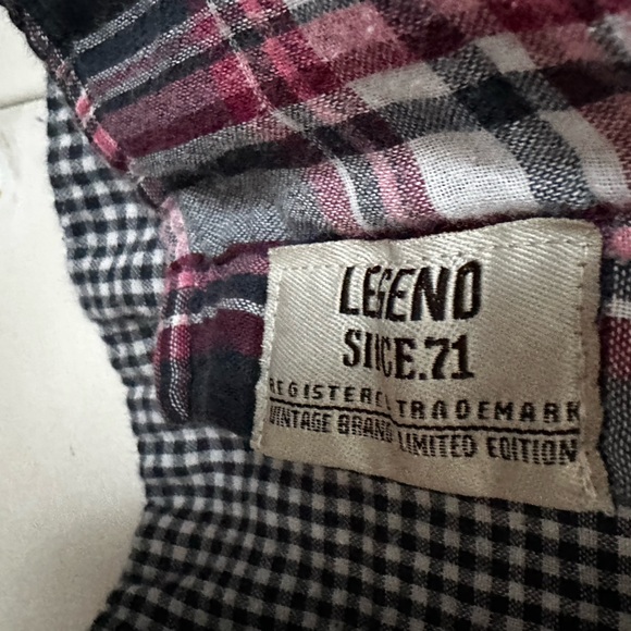 Legend warm plaid cotton shirt - Picture 4 of 4